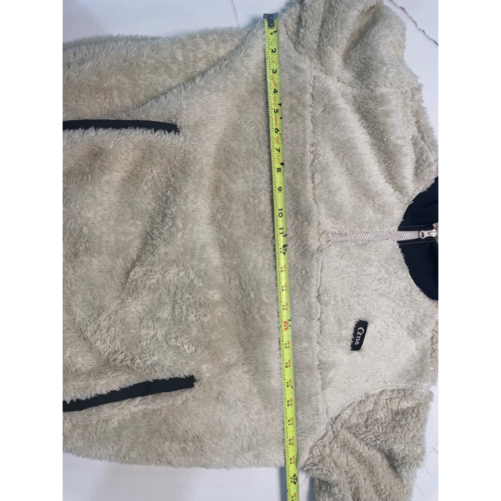 ZYIA Active Fleece Pullover S Teddy 1/4 Zip Preppy Active Outdoors Athletic - Picture 7 of 8